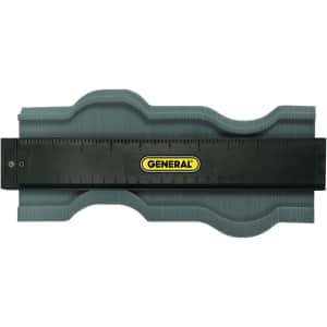 General Tools 10" Plastic Contour Gauge / Shape Duplicator for $21 General Tools 10" Plastic Contour Gauge / Shape Duplicator for $21
