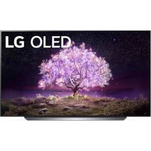 LG C1PU OLED65C1PUB 65" 4K HDR OLED UHD Smart TV for $1,347