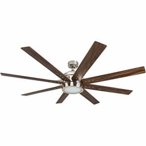 Honeywell Ceiling Fans 50608-01 Xerxes Ceiling Fan, 62, Brushed Nickel for $229