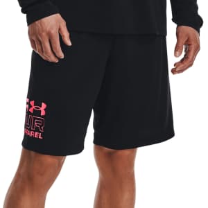 Under Armour Men's UA Tech Quick-Dry Logo-Print Shorts for $15 Under Armour Men's UA Tech Quick-Dry Logo-Print Shorts for $15