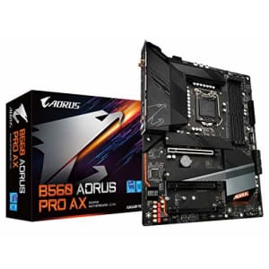 GIGABYTE B560 AORUS PRO AX (LGA 1200/ Intel/ B560/ ATX/Triple M.2/ PCIe 4.0/ USB 3.2 Gen2X2 for $174