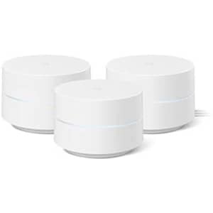 Google Wifi AC1200 Dual-Band Mesh Wi-Fi Router 3-Pack (2020) for $192 Google Wifi AC1200 Dual-Band Mesh Wi-Fi Router 3-Pack (2020) for $192