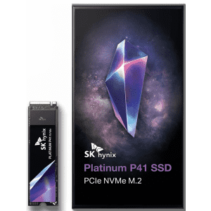 SK Hynix 2TB Platinum P41 PCIe NVMe Gen4 M.2 2280 Internal SSD for $221