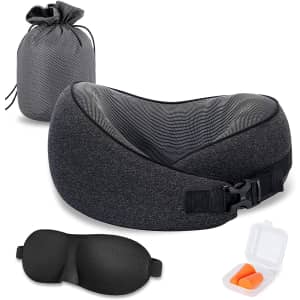 Csjt Memory Foam Travel Neck Pillow for $10 Csjt Memory Foam Travel Neck Pillow for $10