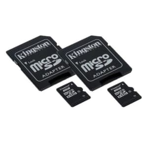 Transcend Motorola Droid X MB810 Cell Phone Memory Card 2 x 8GB microSDHC Memory Card with SD Adapter (2 Pack) for $22 Transcend Motorola Droid X MB810 Cell Phone Memory Card 2 x 8GB microSDHC Memory Card with SD Adapter (2 Pack) for $22