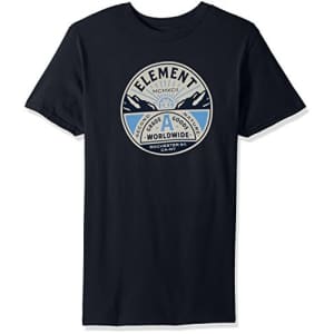 Element Men's Grade A Regular Fit Short Sleeve T-Shirt, Eclipse Navy, X-Large for $18