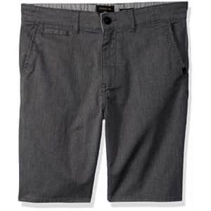 Quiksilver Boys' Big New Everyday Union Stretch Youth Walk Short, Dark Grey Heather, 23/10S for $40 Quiksilver Boys' Big New Everyday Union Stretch Youth Walk Short, Dark Grey Heather, 23/10S for $40