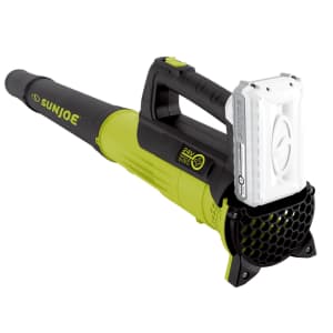 Sun Joe 24V Cordless Compact Turbine Jet Blower with Battery and Charger for $97