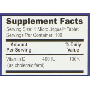 Superior Source Vitamin D 400 IU, 100 Count for $10