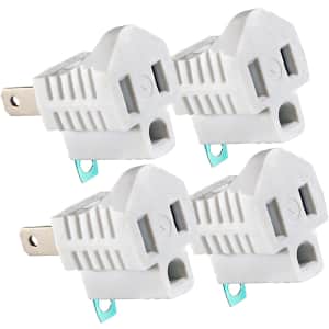 Maximm Outlet Adapter 4-Pack for $2