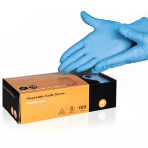 Maoin Nitrile Gloves 100-Pack for $10