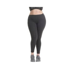Spalding Women's Size Activewear Cotton Blend 25.5" Inseam Legging with Pockets, Charcoal Heather, for $18 Spalding Women's Size Activewear Cotton Blend 25.5" Inseam Legging with Pockets, Charcoal Heather, for $18