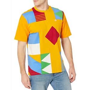 LRG Men's Spring 2021 Striped-Solid Knit Crew T-Shirt, Multicolor, 3X for $18