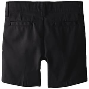 Dickies Girl Big Girls' Flex Waist Slim Fit Flat Front Short, Black, 10 for $15 Dickies Girl Big Girls' Flex Waist Slim Fit Flat Front Short, Black, 10 for $15
