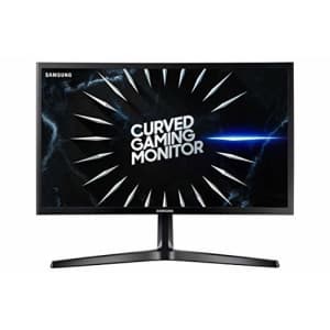 SAMSUNG 24" CRG5 Curved Gaming Monitor, 144Hz, 4ms, Exclusive Gamer Settings, AMD Radeon FreeSync, for $160