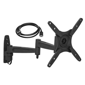 Mount-It! LCD LED TV Wall Mount Full Motion with Swivel Articulating Arm for 17-37, up to 42 in TV for $31 Mount-It! LCD LED TV Wall Mount Full Motion with Swivel Articulating Arm for 17-37, up to 42 in TV for $31