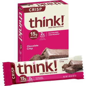 think! Protein Bars 10-Pack for $14 via Sub & Save think! Protein Bars 10-Pack for $14 via Sub & Save