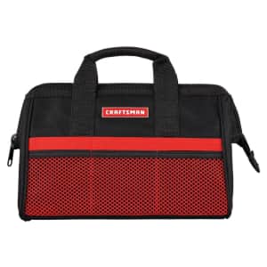 Craftsman 6-Pocket 13" Wide Mouth Tool Bag for $4 for members