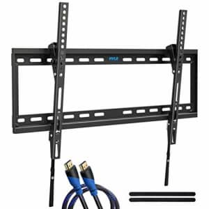 Pyle Tilting Wall Mount TV Bracket - Heavy Duty Universal Flat Screen TV Wall Mount - Mounts 42-84" for $65 Pyle Tilting Wall Mount TV Bracket - Heavy Duty Universal Flat Screen TV Wall Mount - Mounts 42-84" for $65