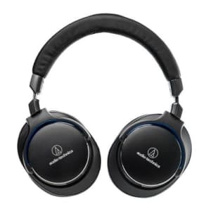 Audio-Technica ATH-MSR7BK SonicPro Over-Ear High-Resolution Audio Headphones, Black for $200