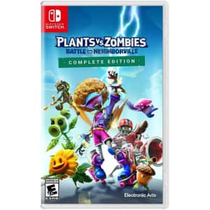 Nintendo Plants vs. Zombies Battle for Neighborville Complete Ed. for Switch for $25 Nintendo Plants vs. Zombies Battle for Neighborville Complete Ed. for Switch for $25