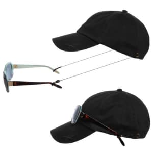 Xcap by Kombi Baseball Cap w/ Retractable Sunglasses Holder 2-Pack for $8 Xcap by Kombi Baseball Cap w/ Retractable Sunglasses Holder 2-Pack for $8