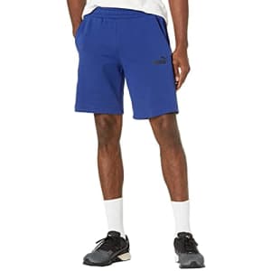 PUMA Men's Amplified 9" Shorts, Elektro Blue, Medium for $14