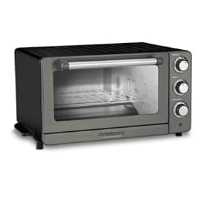Cuisinart TOB-60N1BKS2 Convection Toaster Oven, 086279133458, Black Stainless (Renewed) for $80