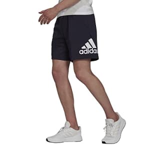 adidas Men's Tall Size Essentials Logo Shorts, Legend Ink/White/White, XX-Large/Long for $23