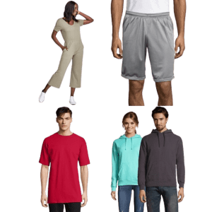 Hanes T-Shirts, Sweats, and Polos: Buy 3, get an extra 20% off in cart