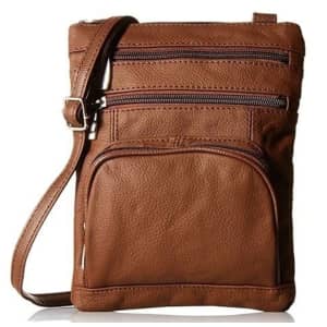 Leather Crossbody Bag with Shoulder Strap for $15 Leather Crossbody Bag with Shoulder Strap for $15