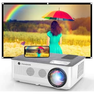 Fangor 1080p Bluetooth Projector w/ Screen for $289 Fangor 1080p Bluetooth Projector w/ Screen for $289