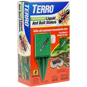 Terro Outdoor Liquid Ant Killer Bait Stakes 8-Pack for $5
