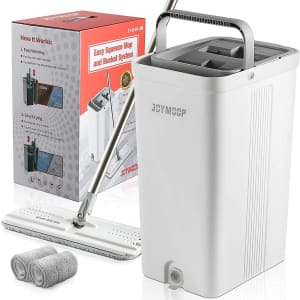 Joymoop Squeeze Flat Floor Mop and Bucket Set for $33 Joymoop Squeeze Flat Floor Mop and Bucket Set for $33