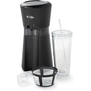 Mr. Coffee Iced Coffee Maker with Reusable Tumbler for $25