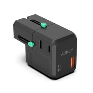 Aukey Universal Travel Plug Adapter for $14 Aukey Universal Travel Plug Adapter for $14