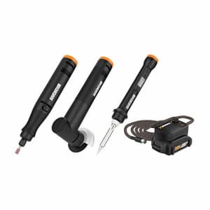 Worx MakerX 20V 3-Piece Rotary Tool / Angle Grinder / Crafting Tool Combo Kit for $128