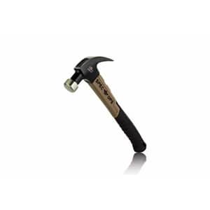 Spec Ops - SPEC-M16FG Tools Fiberglass Hammer, 16 oz, Curved Claw, Shock-Absorbing Grip, 3% Donated for $14