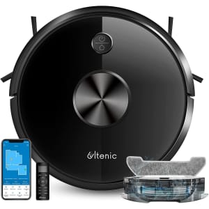 Ultenic 2-in-1 Robot Vacuum Cleaner and Mop for $219 Ultenic 2-in-1 Robot Vacuum Cleaner and Mop for $219