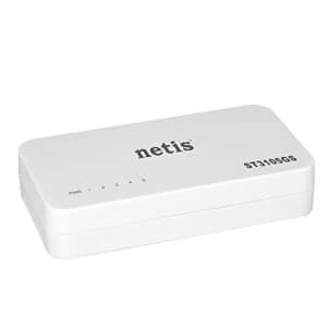 NETIS ST3105G 5-port unmanaged gigabit Ethernet switch for $19