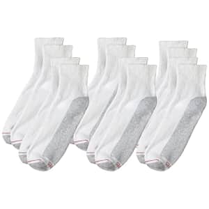 Hanes Cushion Ankle Socks (186/6) White, 10-13 for $13 Hanes Cushion Ankle Socks (186/6) White, 10-13 for $13