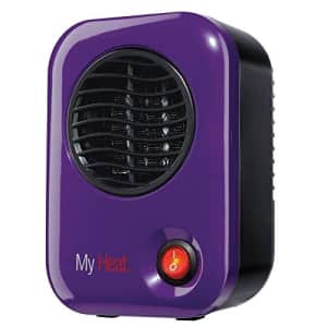 Lasko 106 Space Heater, Compact, Purple for $26