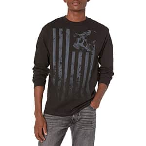 Metal Mulisha Men's Stripes Long Sleeve Tee Shirt Black, Medium for $21 Metal Mulisha Men's Stripes Long Sleeve Tee Shirt Black, Medium for $21