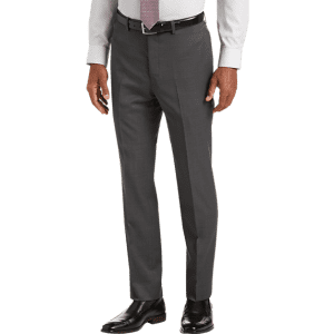 Calvin Klein Men's Pindot Slim Fit Suit Separates Pants for $20