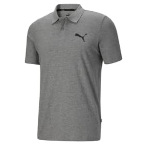 PUMA Men's Essentials Jersey Polo for $10 PUMA Men's Essentials Jersey Polo for $10