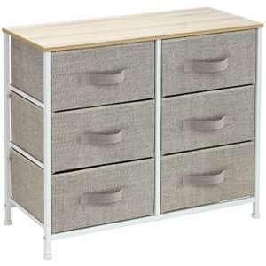 Sorbus Dresser with 6 Drawers - Furniture Storage Tower Unit for Bedroom, Hallway, Closet, Office for $62 Sorbus Dresser with 6 Drawers - Furniture Storage Tower Unit for Bedroom, Hallway, Closet, Office for $62