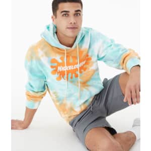 Nickelodeon Men's Tie-Dye Pullover Hoodie for $20 Nickelodeon Men's Tie-Dye Pullover Hoodie for $20
