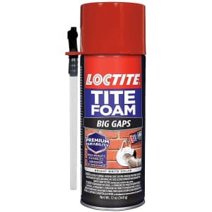 Loctite Tite Foam Big Gaps Foam Sealant 12-oz. Can for $7 Loctite Tite Foam Big Gaps Foam Sealant 12-oz. Can for $7