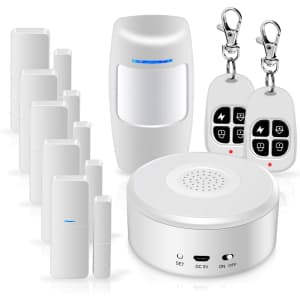 SKK 9-Piece WiFi Home Security System for $60