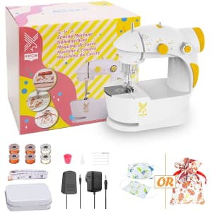 KPCB Tech Mini Sewing Machine for Beginners for $30 KPCB Tech Mini Sewing Machine for Beginners for $30